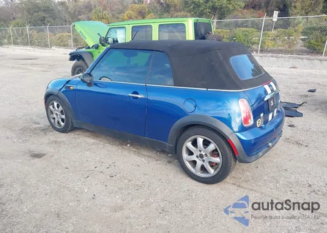 2007 Mini Cooper z USA, uszkodzony, nr VIN WMWRF33517TF67311